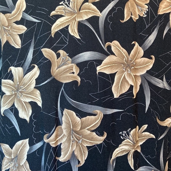 Men’s Pierre Cardin Hawaiian button up shirt XXLarge tropical beach resortwear - Picture 5 of 12